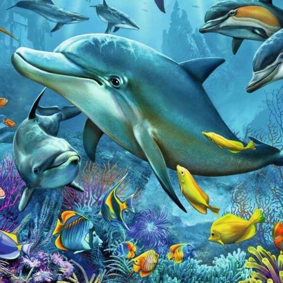 New sealed Ravensburger-3x49 Piece Puzzle Ocean Life (3 different puzzles ) - Picture 5 of 16